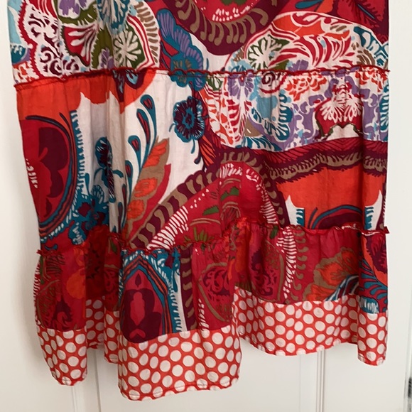 🇫🇷 France colourful maxi dress- size S - Picture 3 of 11